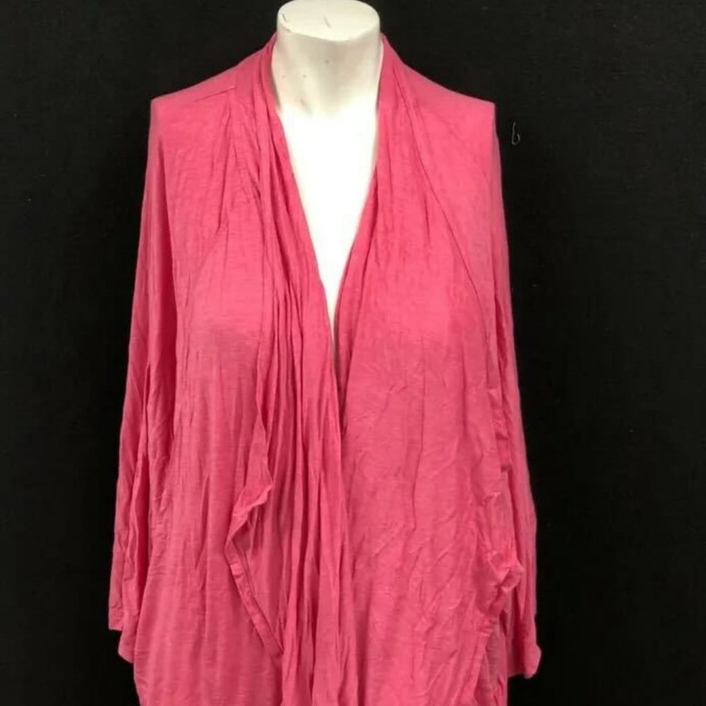 UGG Women's Pink Long Wrap Cardigan | XS/ S